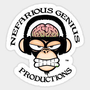 Nefarious Genius Productions Sticker